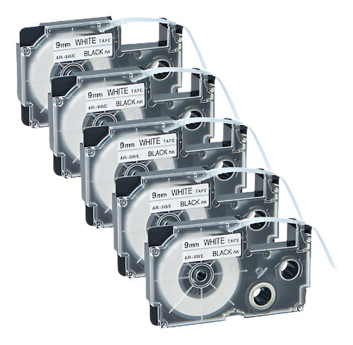 5 Pk Xr-9we 9mm Negro En La Cinta De Marca Blanca Para Ez Im 0