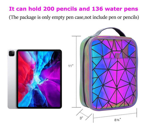 Estuche Geometrico De 200 Ranuras De Colores 1