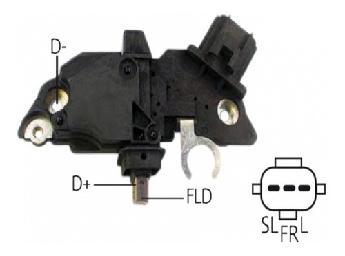 Regulador De Voltaje Tipo Bosch Ford Ka 1.0 Courrier Mondeo 0