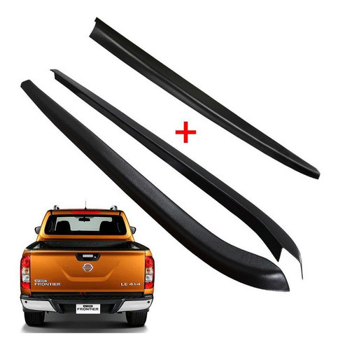 Kit Protetor De Borda Caçamba Frontier 2017 2018 2019 2020 0