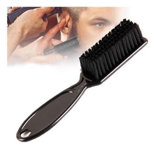 Kit De Barberia Navaja+filo+cepillo+capa+talquer+peine+rollo 1