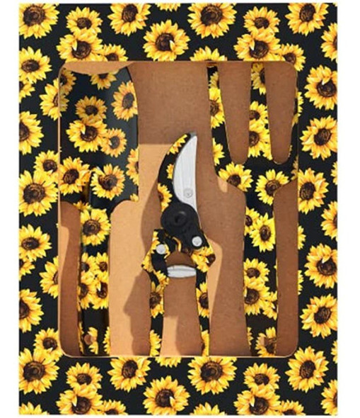 Juego De Herramientas De Jardín Gartol Estampado De Girasol 1