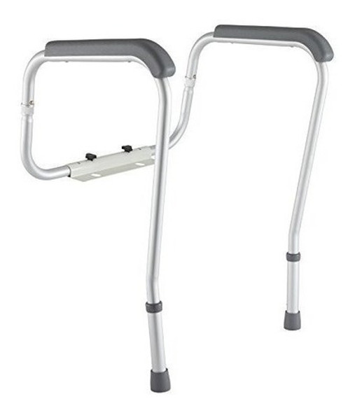Barra De Seguridad Para Inodoro Con Reposabrazos, Regulable. 1
