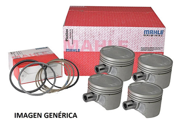 Piston Completo Mercedes Benz Om355 128mm 0