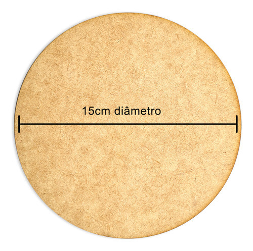 Kit 10 Un Descanso P/ Panela/travessa/forma Quente 15cm Mdf 1