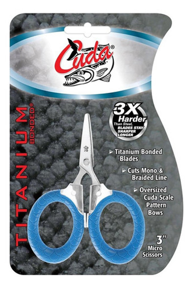 Cuda Micro Tijeras 3 Pulgadas Corte Mono Y Fluorocarbono Ews 1