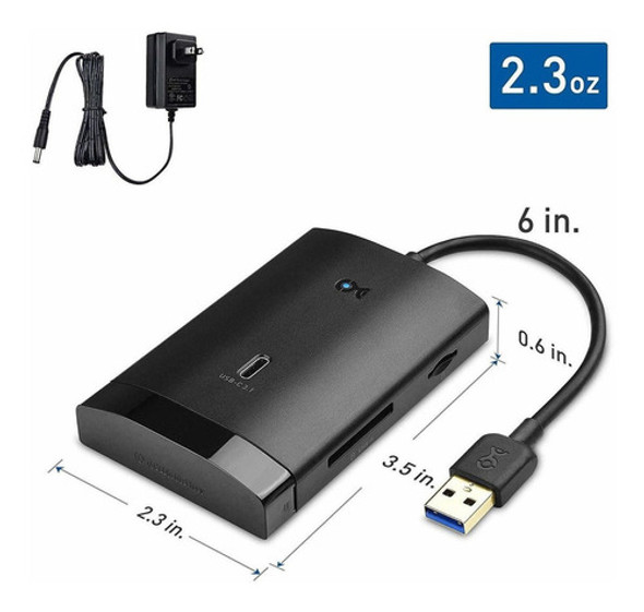Cable Matters Hub Usb 3.1 Gen 2 De 10 Gbps Con Usb A Sata 1
