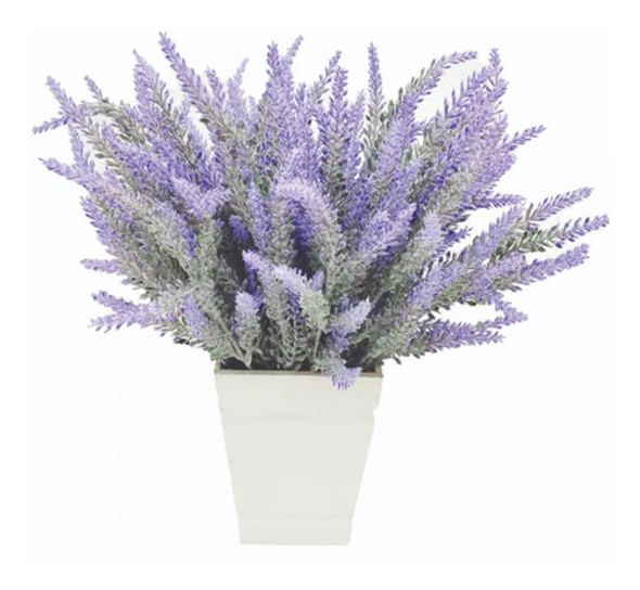 Flor Artificial Lavanda Set X 6 1