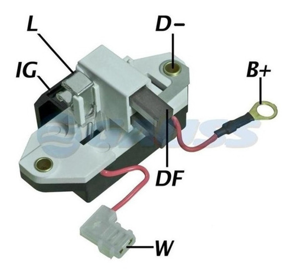 Regulador Voltaje Renault Tipo Bosch- 1 Regulador Voltaje Renault Tipo Bosch- 1