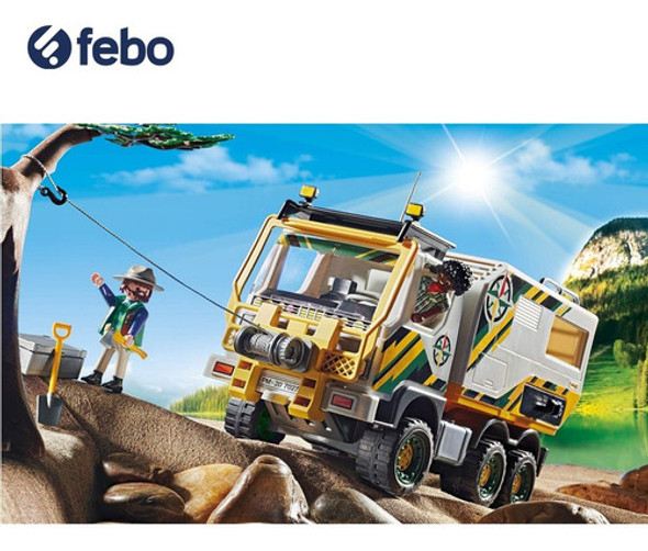 Playmobil Wild Life Camión De Aventuras 78 Piezas Original 1