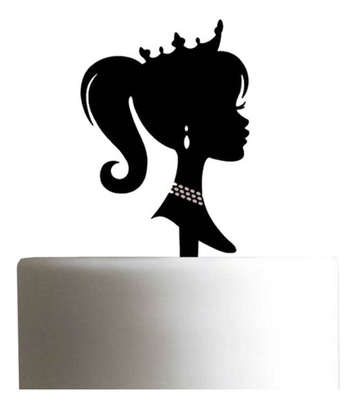 Cake Topper Adorno Torta - Barbie Personalizado 0