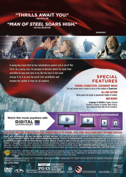 El Hombre De Acero - Superman - Edición De 2 Discos En Dvd 1