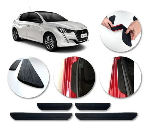 Rollo Protector Cubre Zocalos De Puerta Peugeot 208 2017 1