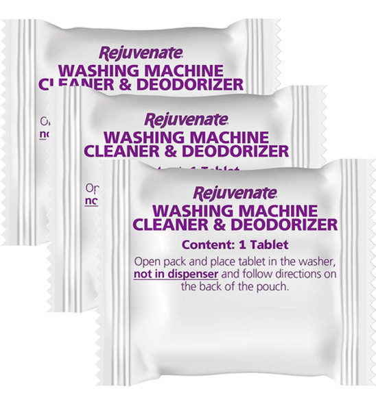 Rejuvenecer Las Tabletas De La Lavadora Limpiador Y Desodora 1 Rejuvenecer Las Tabletas De La Lavadora Limpiador Y Desodora 1