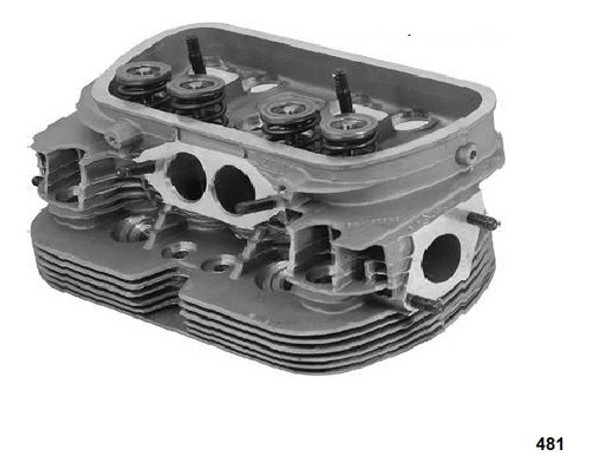 Tapa De Cilindros Volkswagen Fusca 1600 2 Carb. Completa 0