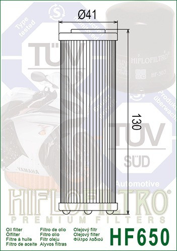 Filtro Aceite Ktm 1190 Adventure 13 16 Hiflo Hf650 Ryd 1