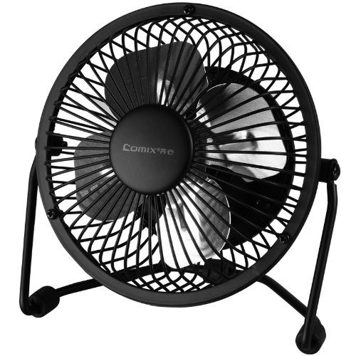 Comix Mini Personal Desktop Fan, 4  , Diseño De Metal, Funci 1