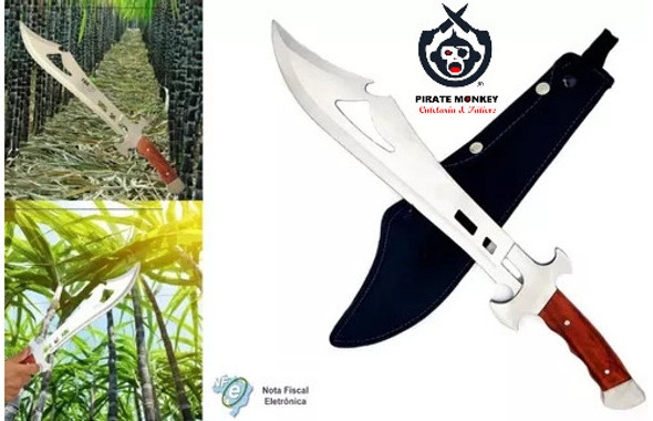 Facão Militar Tático Camping Caça Pesca Promoção + Bainha 1