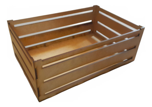 Cajoncito Frutero Mdf Laser 20x30 Pack X5 Unidades 0