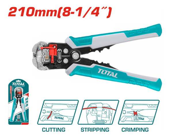 Pinza Pela Cable Crimpeadora Total Tht15246 1