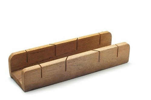 Caja Ingletadora Grande Madera Manual Cortes 4 Posiciones 0