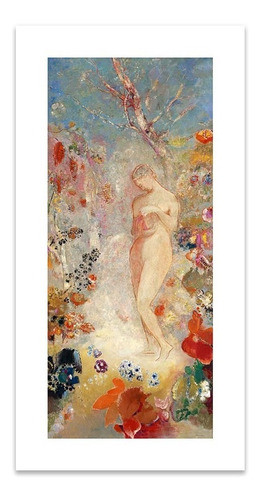 Lamina Fine Art Giclee Pandora Odilon Redon 31x60 M Y C 0