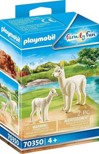 Playmobil Family Fun 70350  Alpaca Con Bebé Zoo 0