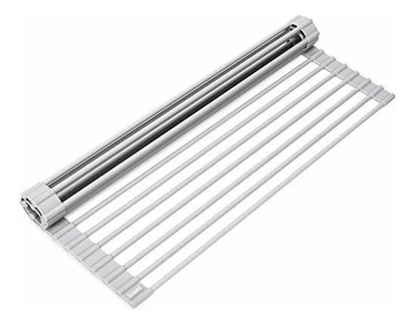 Rejilla Para Secar Platos Enrollable Multiuso Para Fregadero 0