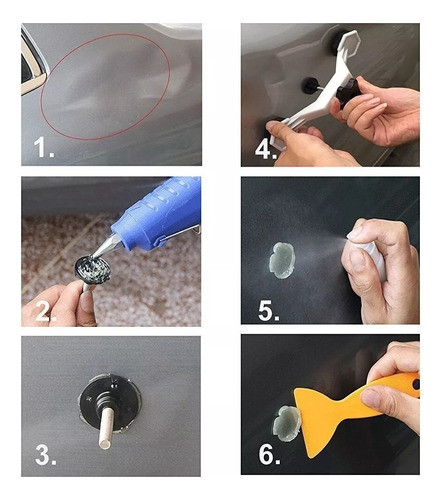 Kit De Reparación Sacabollos Manual Completo 8 Piezas: 1