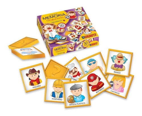 Juego De La Memoria Duravit Ocupaciones 50 Piezas 0