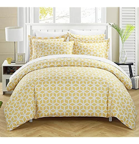 Impresión Fotográfica De Chic Home Elizabeth, Gemelo, Amaril 0 Impresión Fotográfica De Chic Home Elizabeth, Gemelo, Amaril 0