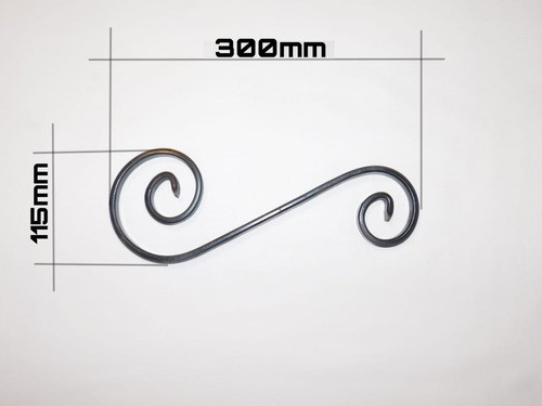 Rizo Decorativo Para Rejas - Art 52,2 1