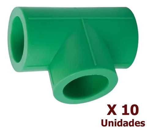 Tee Termofusión 20mm Aprobado X 10 Unidades - Aym 1