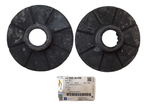 Kit X 2 Aislador Inf Espiral Tras Gm Chevrolet Zafira Meriva 0