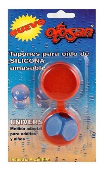 Otosan Adultos, Niños Tapones P/oidos De Silicona Amasables 0