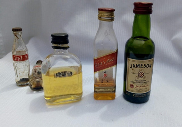 Lote De Botellas De Wiski De 50ml, Coleccionables. 1