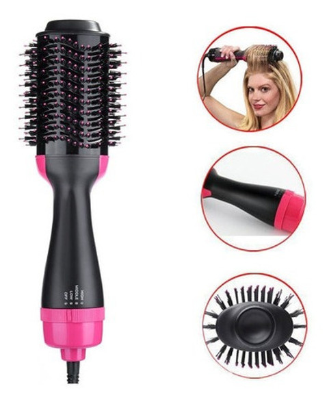 Cepillo Brushing Secador Y Voluminizador De Pelo Eléctrico 0
