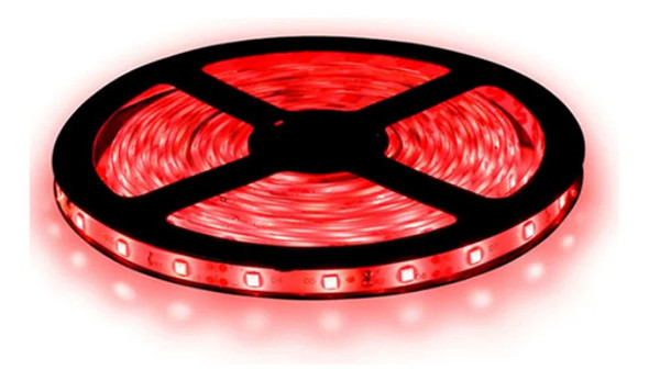 Fita Led 12v Vermelho Smd Rl 5 Mts 0