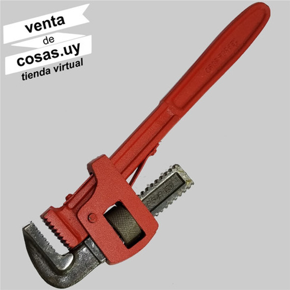 Llave Sanitario Para Caños Tipo Stilson Largo Llave 45cms 1