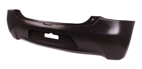 Paragolpe Trasero Negro Liso Toyota Etios Hatch-back 2013-16 0