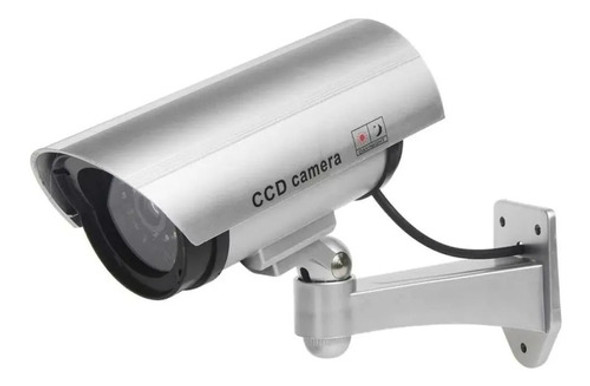 Camara Seguridad Falsa Apariencia Real Led Rojo Ext/int 0 Camara Seguridad Falsa Apariencia Real Led Rojo Ext/int 0