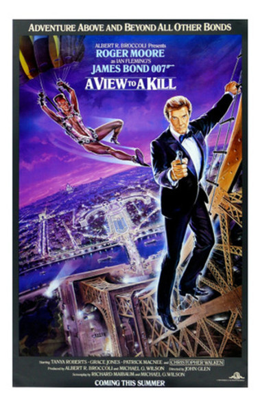 James Bond 007 - A View To A Kill - 1985 - Lámina 45x30 Cm. 0 James Bond 007 - A View To A Kill - 1985 - Lámina 45x30 Cm. 0