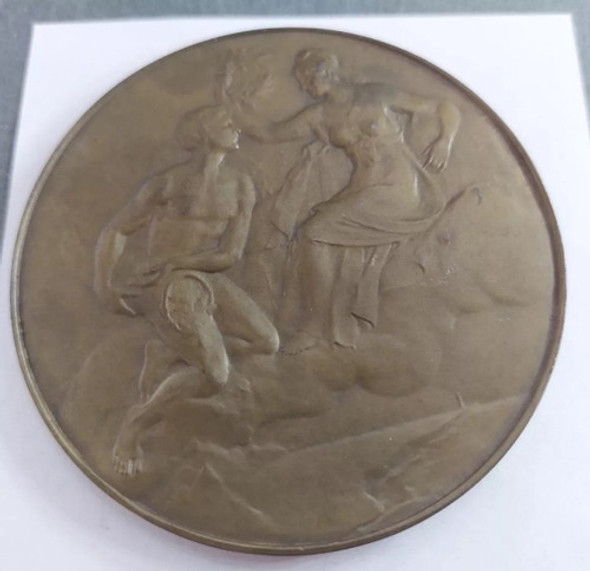 Medalla Banco Provincia De Buenos Aires 1922 Bronce - 233 0 Medalla Banco Provincia De Buenos Aires 1922 Bronce - 233 0