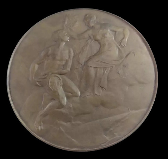 Medalla Banco Provincia De Buenos Aires 1922 Bronce - 233 0 Medalla Banco Provincia De Buenos Aires 1922 Bronce - 233 0