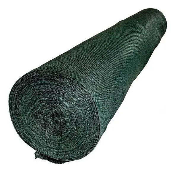 Rollo Media Sombra Verde 2 Mt X 25 Mts Reforzada De Fabrica 0