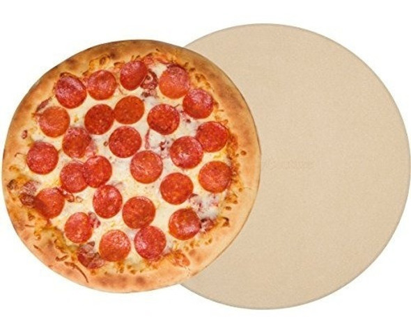 Pizza Stone Para Hornear Hornear Asar A La Parrilla - 15 Pul 0 Pizza Stone Para Hornear Hornear Asar A La Parrilla - 15 Pul 0
