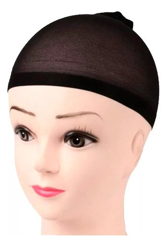 Gorro Malla Elástica Red Peluca Fijación Higiene Color Negro 0