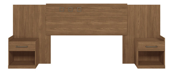 Cabecera Havana Plus  2pl C/mesa De Luz Jatoba/jatoba 0