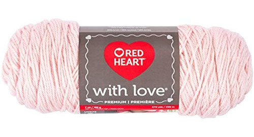 Red Heart E400-1780 Con Hilo Love, Sweet Pink 0