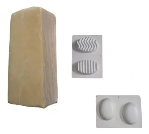 Jabón De Glicerina Blanca X 15 Kg+ 26 Moldes. 0